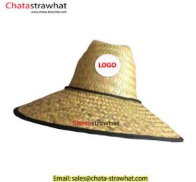 Straw Hat Woven Lifeguard Style