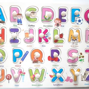 Alphabet wooden toys