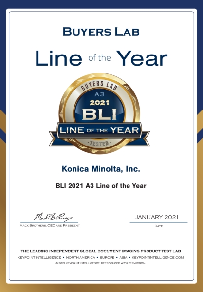 BLI Certificate