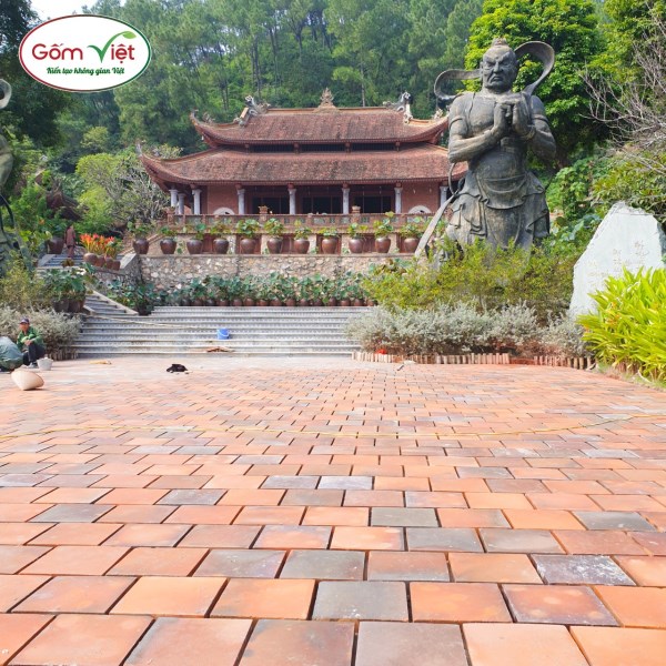 Ceramic tiles for pagoda and temple