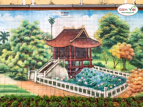 Decorative ceramic painting
