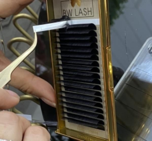 Luxuty BW Lash card with foil