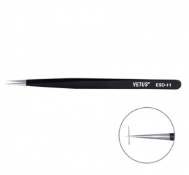 Powder Coated Eyelash Tweezers
