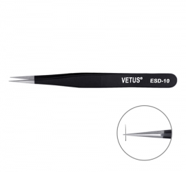 Powder Coated Straight Tweezers