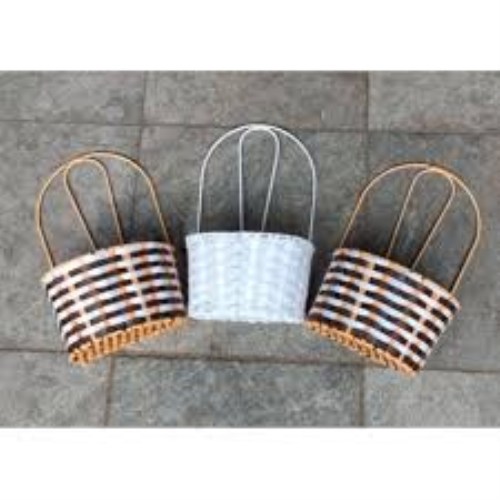 Poly Rattan Flower Pot