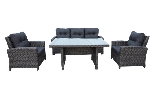 Poly Rattan Sofa Set
