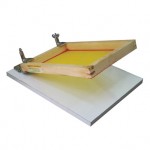 Silk screen printing table