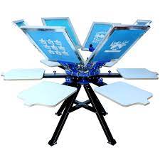 Silk screen printing machine