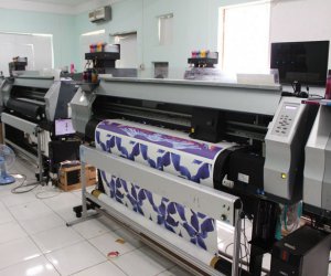Silk printing machine