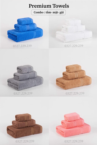 3-towel set