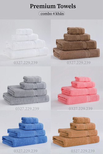 4-towel set