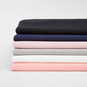 2-way single cotton spandex fabric