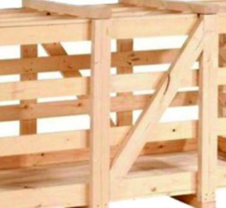 Wooden crate