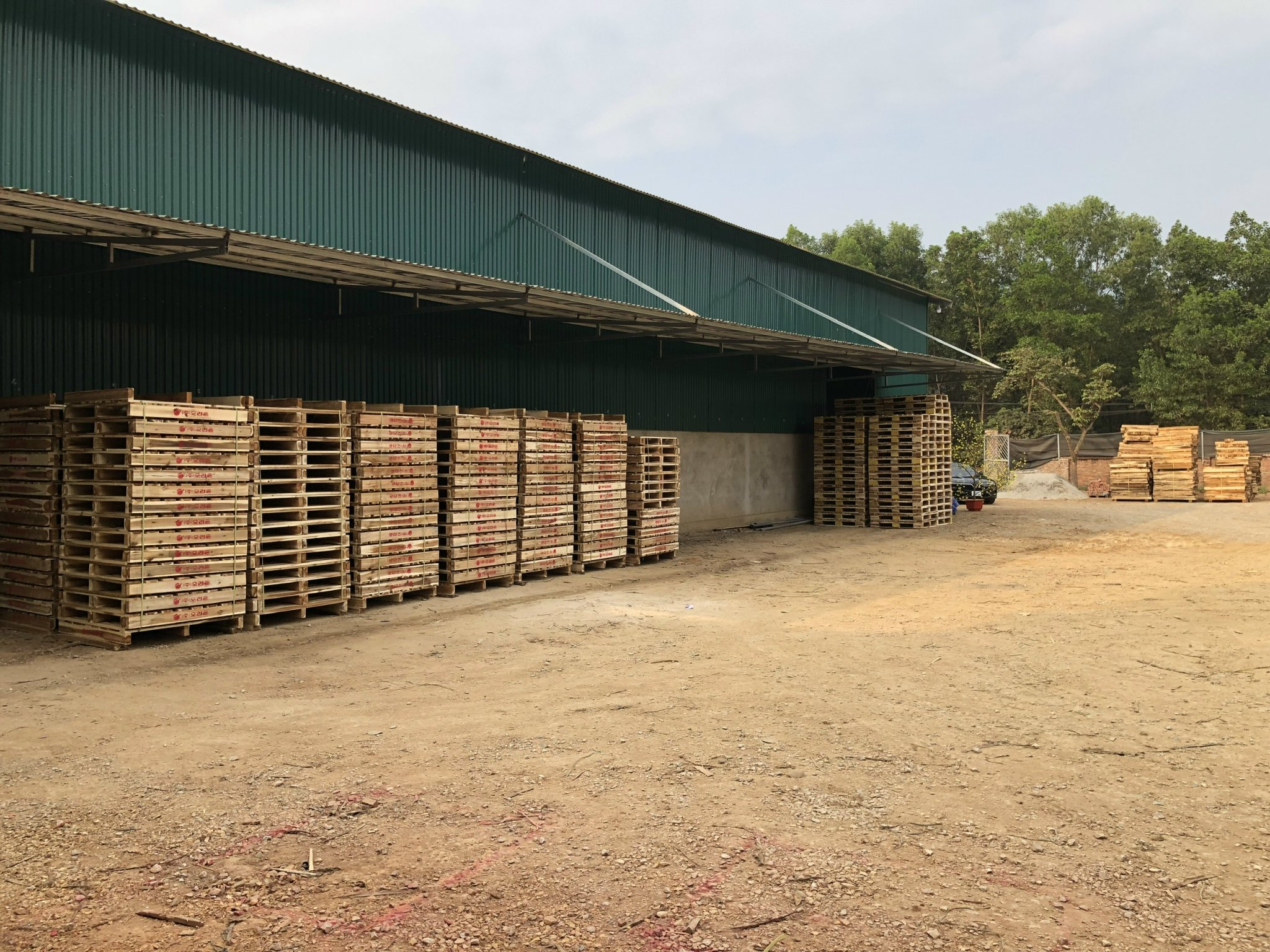 Wooden pallet
