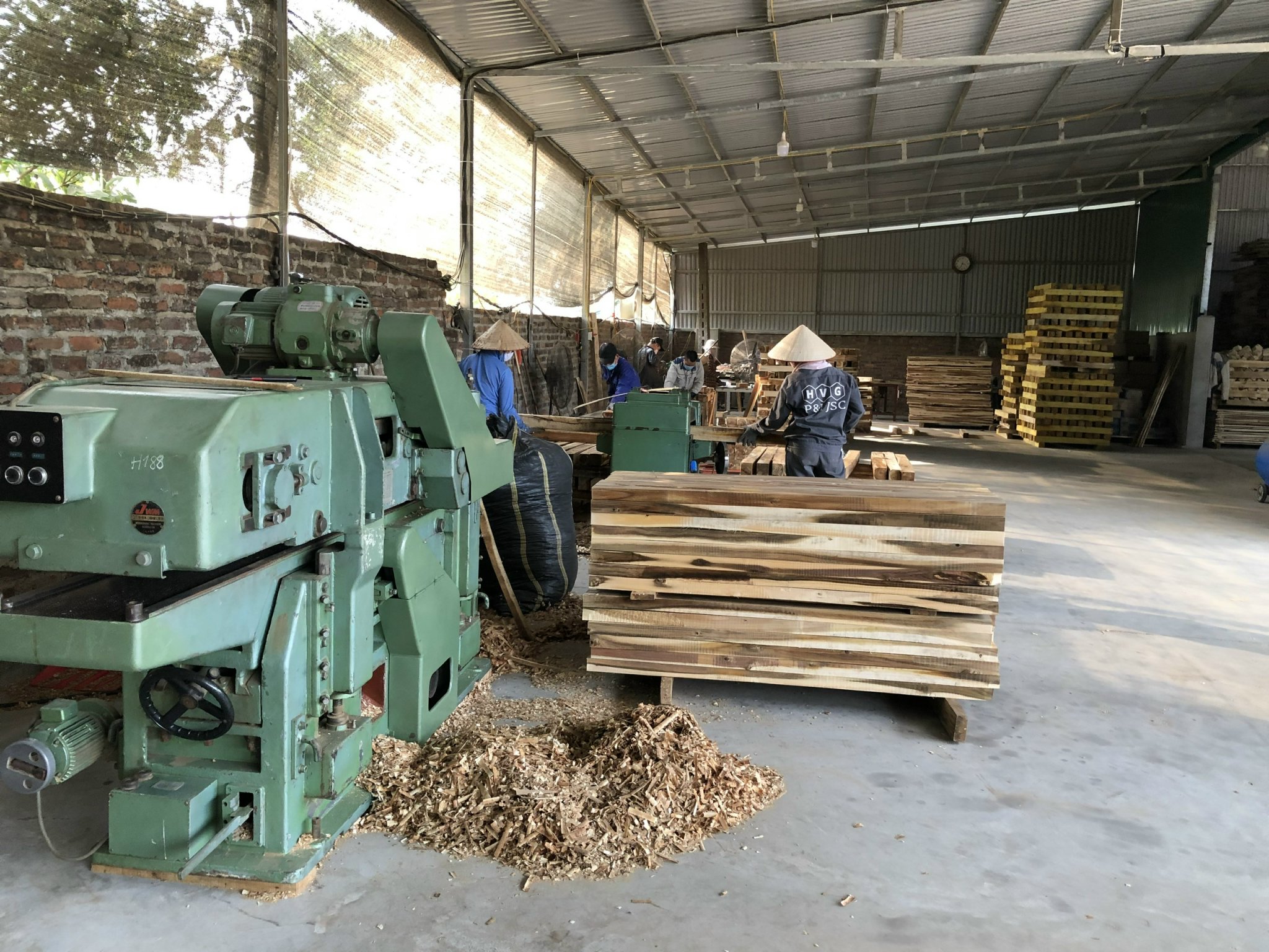 Wooden pallet