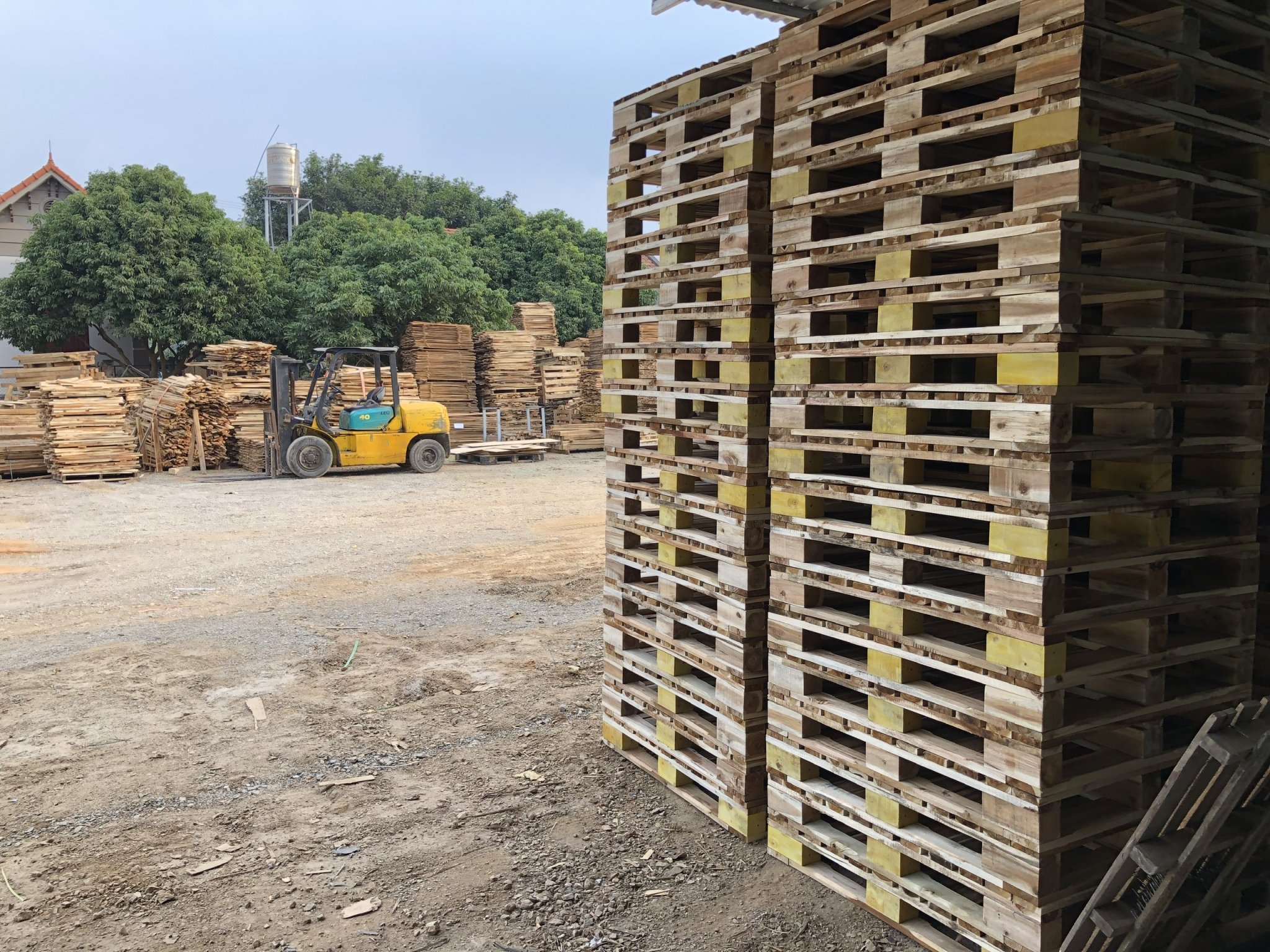 Wooden pallet