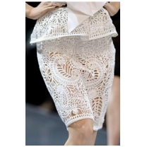 Laser cutting on fabric