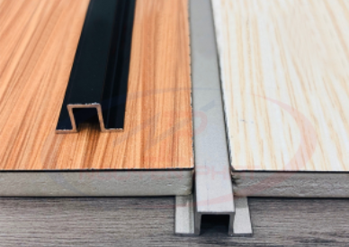 U-shaped aluminum trim