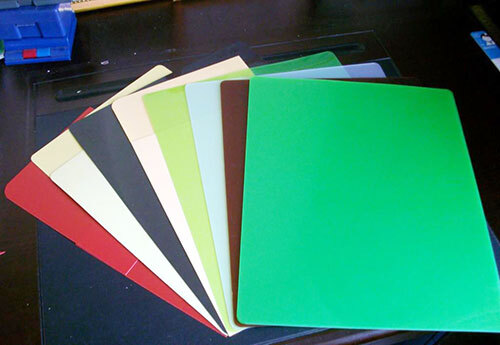 Colored PP film