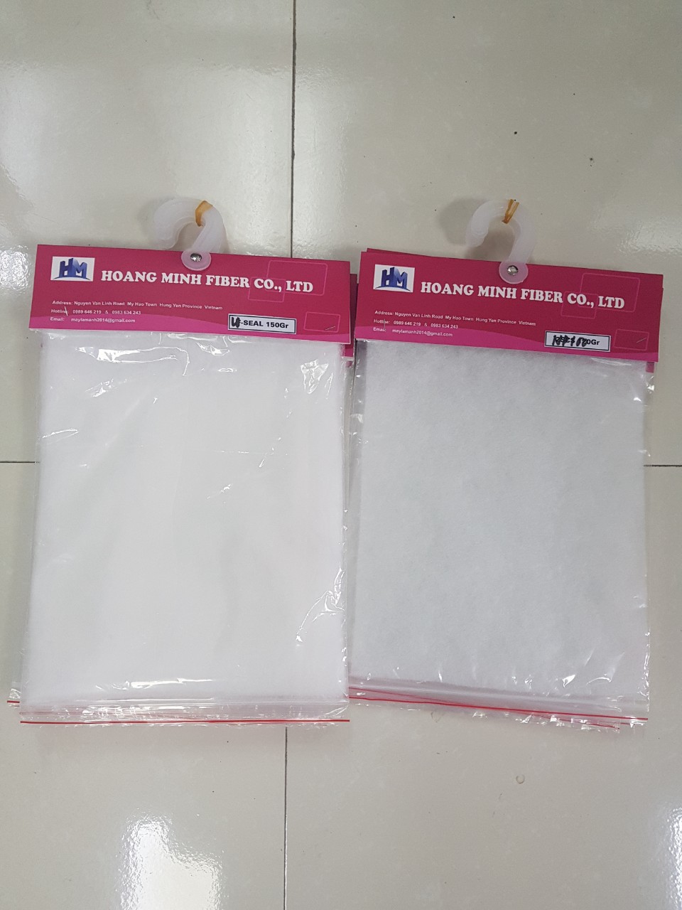 Fiberfill sheet