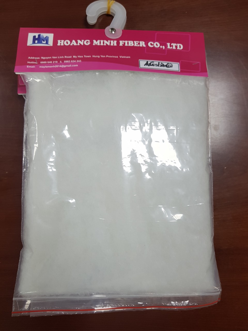Fiberfill sheet