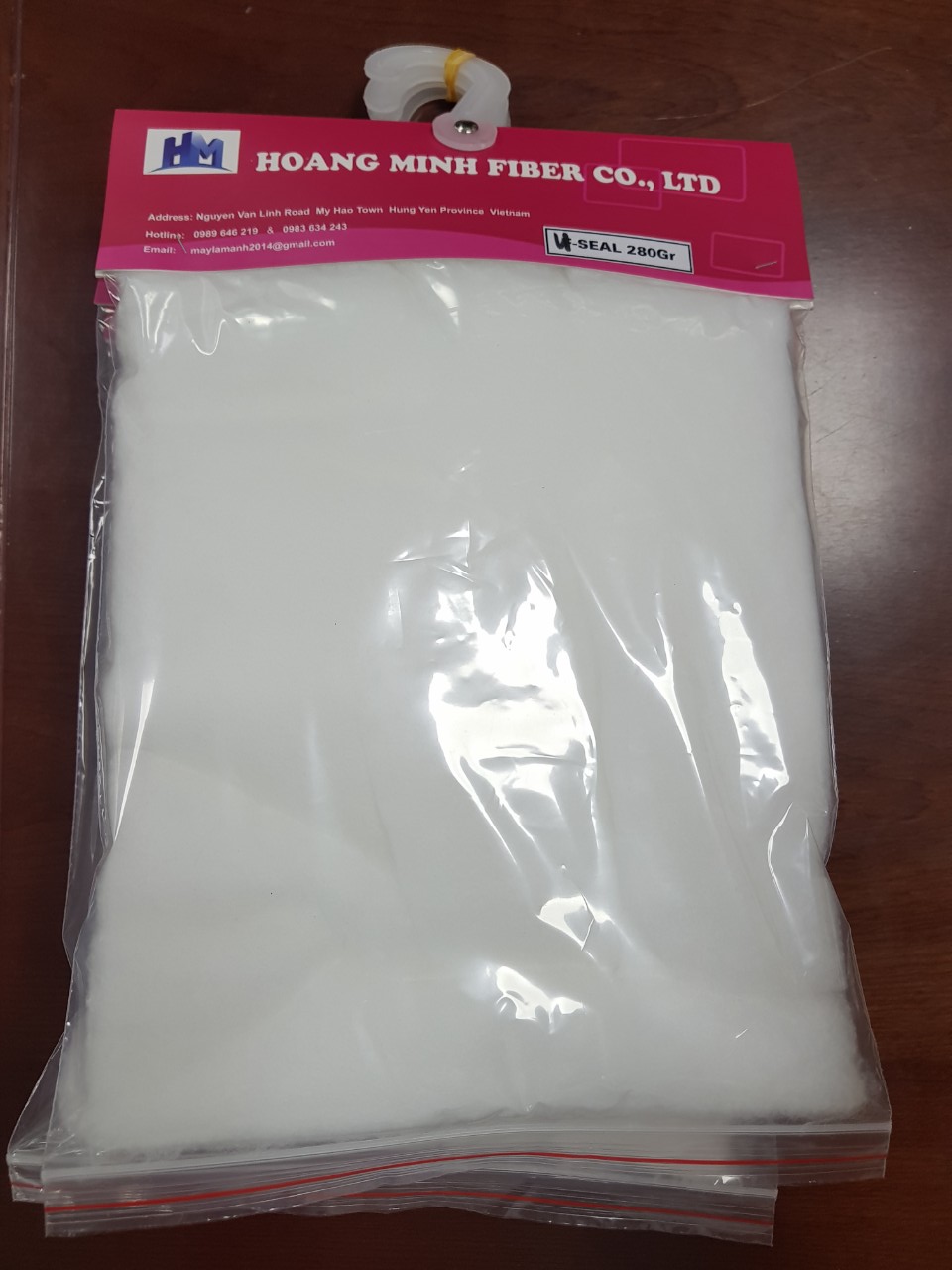 Fiberfill sheet