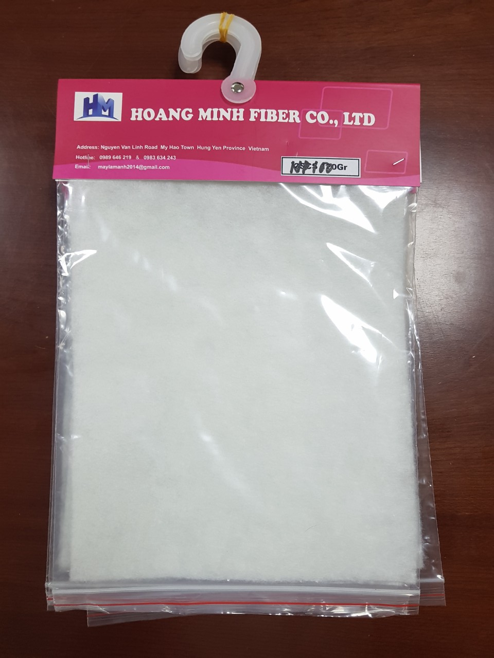 Fiberfill sheet