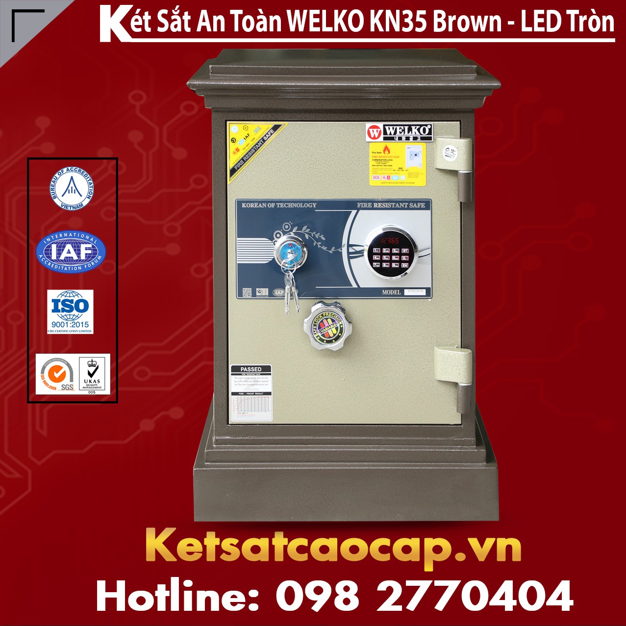 Fireproof safety box
