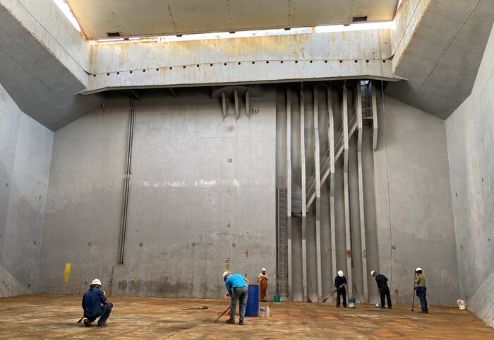 Cleanliness cargo holds inspection