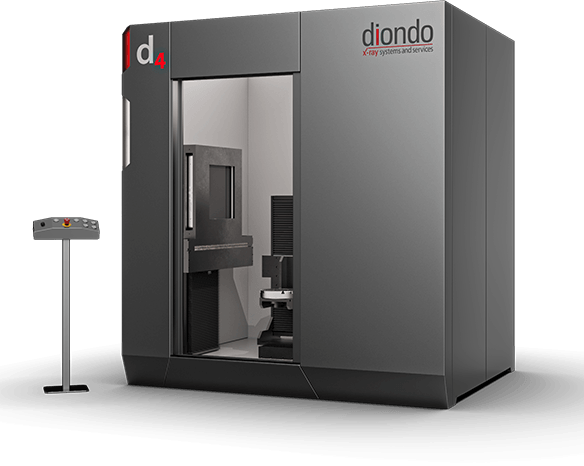 CT scanning system Diondo D4 for medium-sized to large components