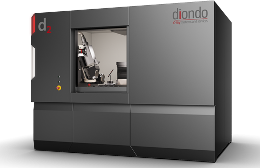 High-performance CT scanning system Diondo D2