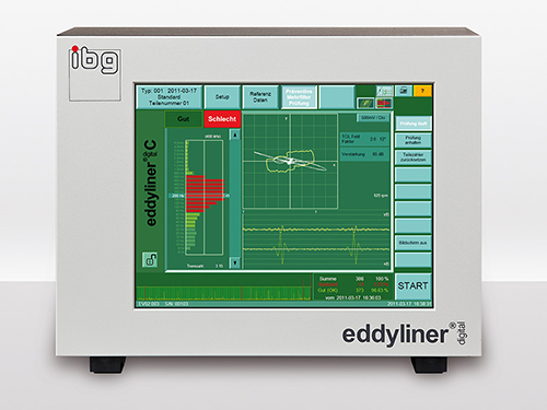 eddyliner® C Eddy current structure testing and crack detection