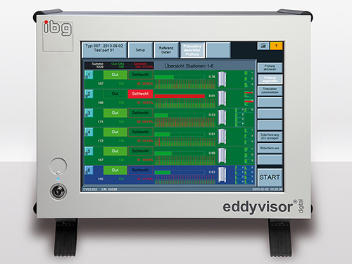 eddyvisor®SC Eddy current structure testing and crack detection