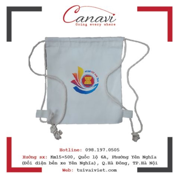 Drawstring Canvas Bag