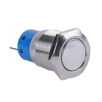 Metal pust button switch