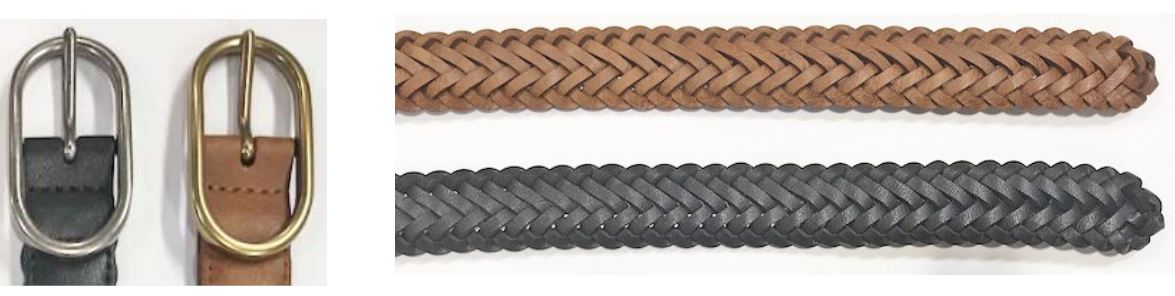 Leather belt