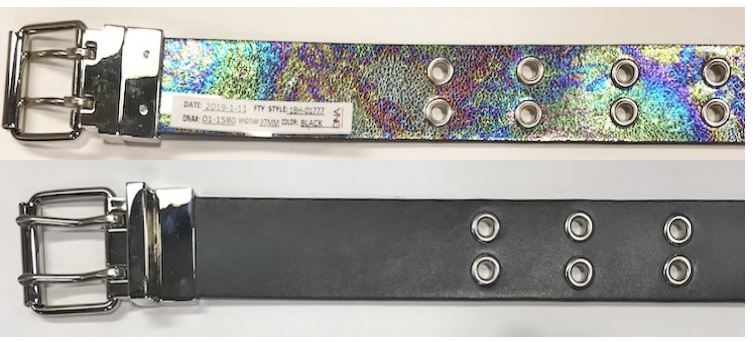 Leather belt