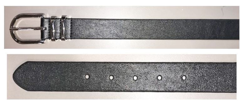 Leather belt