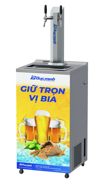75L mobile flash chiller (2-line with dispensing tower)