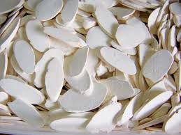 Sliced cassava