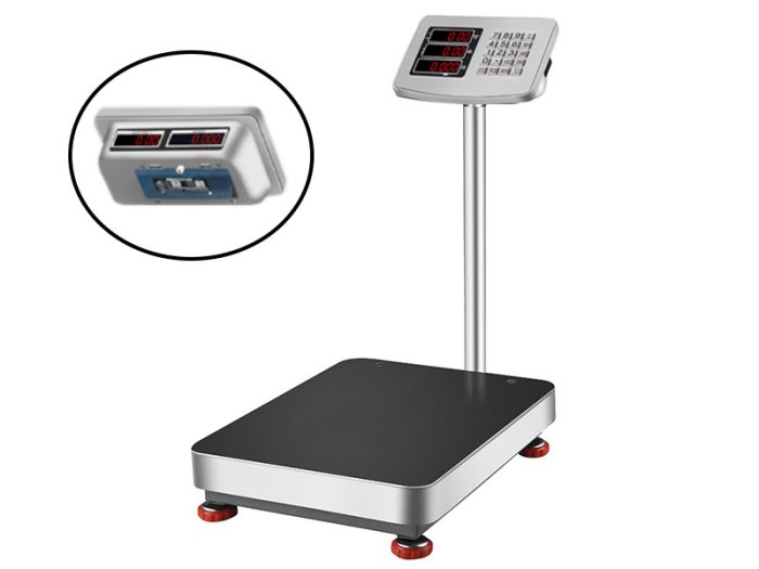 Counting bench scale