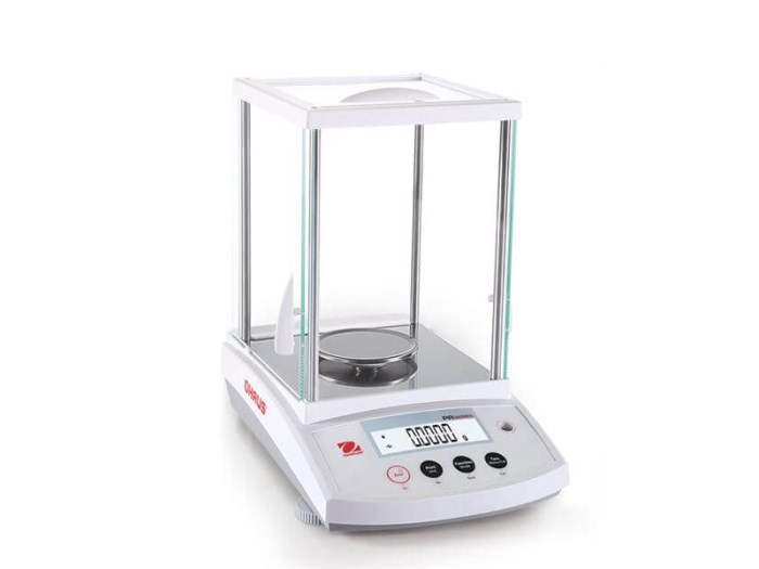 Analytical scale (4 decimal places)