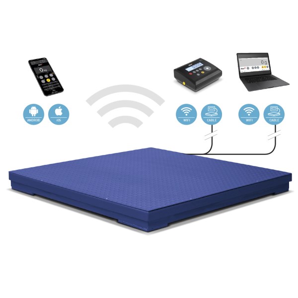 Electronic floor scale