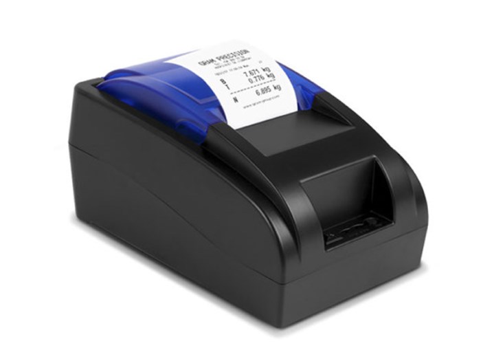 Barcode receipt printer