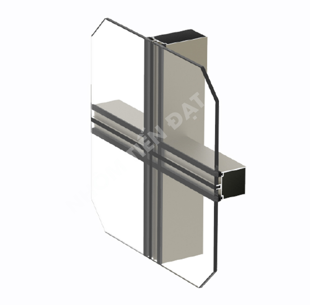 Aluminum curtain wall