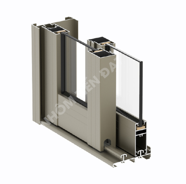 93 aluminium system sliding door