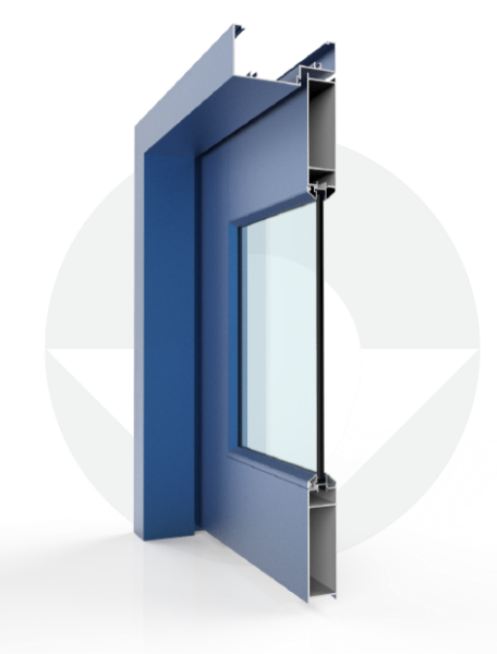 1000 TDA aluminium door