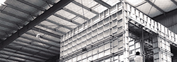Construction aluminium formwork