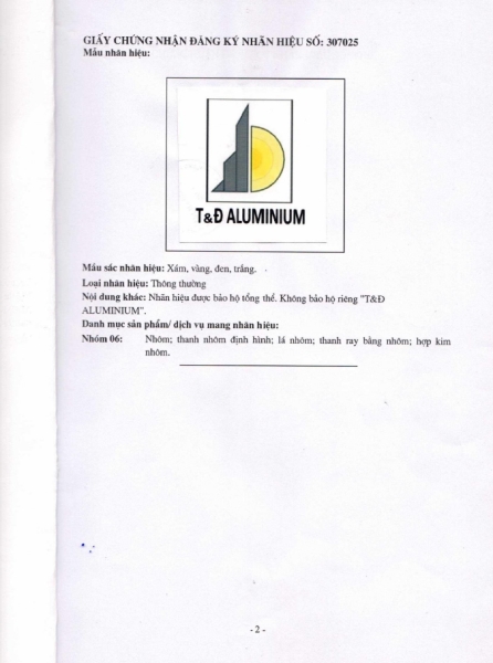 Trademark registration