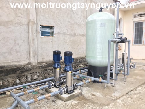 Domestic water treatment system